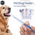 thumbnail image 3 of Seringue de Médecine pour Animaux, Distributeur de Pilules, Pistolet à Pilules, Capsule, Distributeur Poussoir, Aiguille d'Injection de Lait, Kit d'Alimentation pour Chien, Chat, Chiot, Rouge, 3 of 6