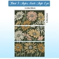 thumbnail image 4 of 3Pcs Vintage Daisy Flower Theme Decor Transfers 6x12inch Furniture Transfer Stickers Rub on Transfer Stickers Wall Art Decals for Bedroom Living Room Desk Table Decoration, 4 of 9