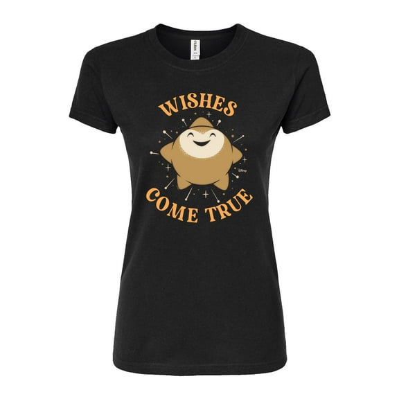Disney Wish - Wishes Come True - Juniors Fitted Graphic T-Shirt