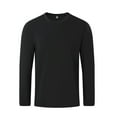 thumbnail image 3 of zbxnLI Men's Big and Tall Shirts Workout Tops Long Sleeve T Shirts Crew Neck Casual Running Tees, 3 of 8