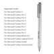 thumbnail image 5 of Lápiz óptico sensible para Microsoft Surface Pro 3 4 5 6 7 8 Laptop Pen, 5 of 9