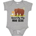 thumbnail image 3 of Inktastic Mimi Bear Loves Me Grandbaby Boys or Girls Baby Bodysuit, 3 of 5