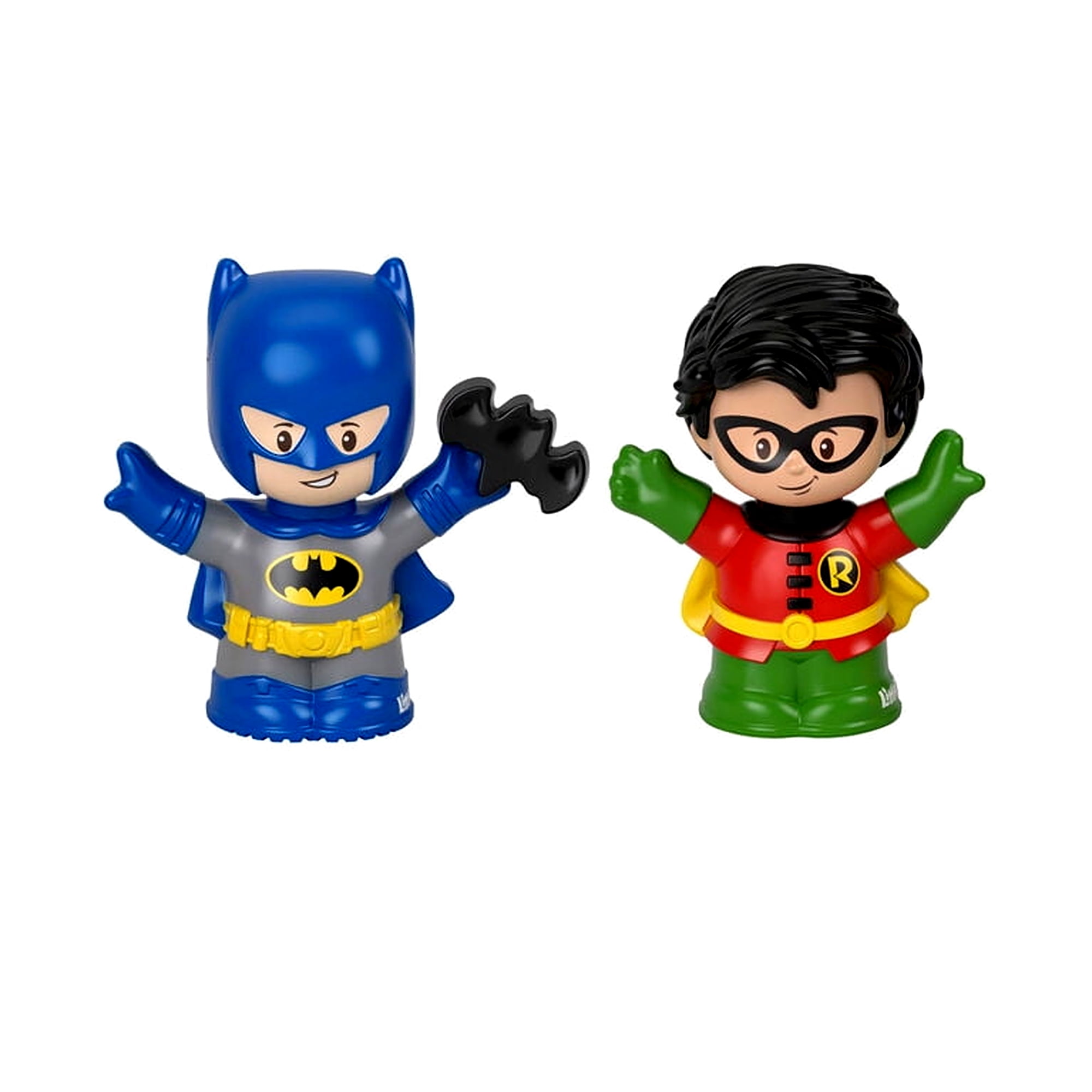 FISHER PRICE Batman And Robin Dc Little People Figure Set