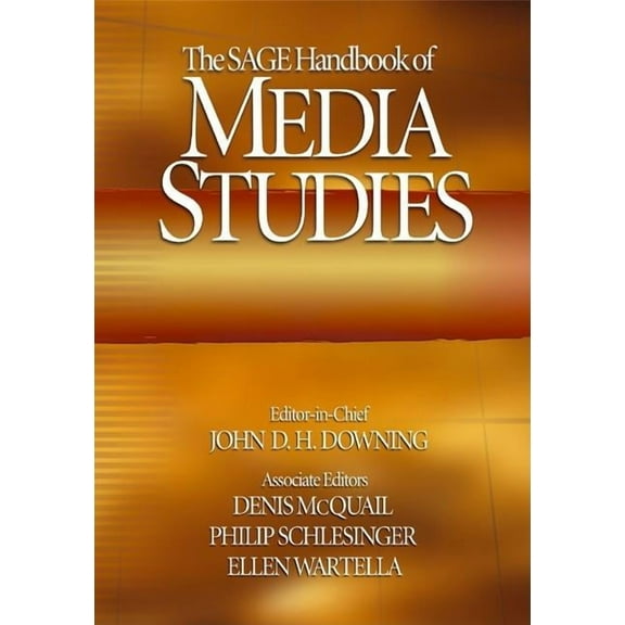 The Sage Handbook of Media Studies, (Hardcover)