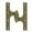 Antique Brass, variant on deltana 6'' h x 4.5'' w butt/ball bearing single door hinge