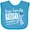 Turquoise, variant on Inktastic Our Family Fights Together ALS Awareness Boys or Girls Baby Bib