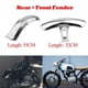 thumbnail image 1 of 2pcs Motorcycle Front/Rear Fender Mudguard Direct Replacement for Honda CG 125 Stainless Steel (32cm+55cm), 1 of 5