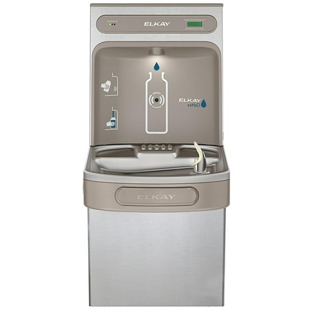 

Elkay EZH2O Bottle Filling Station with Single ADA Cooler Filtered Non-Refrigerated Stainless