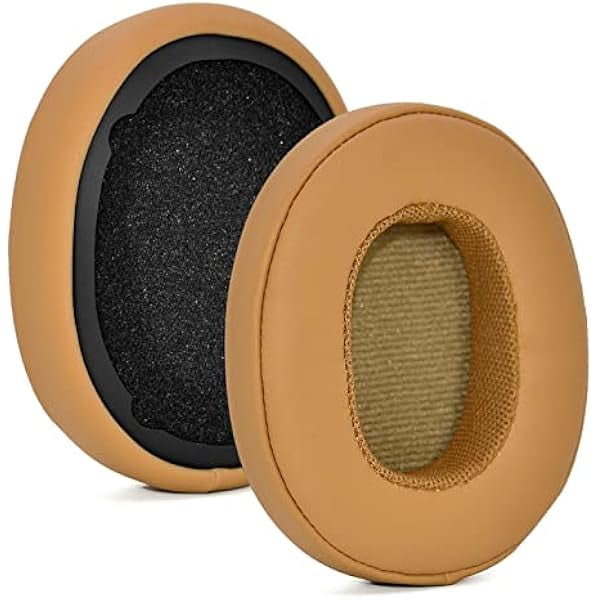 wonima11 Hesh3 Crusher Ear Pads - defean Replacement Ear Cushion Earpads Cover Compatible with Skullcandy Crusher Wireless, Hesh 3 Wireless, Venue Wireless ANC,Over-Ear Headphone (Brown)