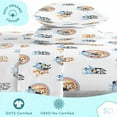 thumbnail image 4 of Saturday Park Bluey Rainbow in the Clouds 100% Organic Cotton 7 Piece Full Bed Set, 4 of 6
