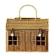 thumbnail image 1 of Woven Picnic Basket, Handmade Fruit Bread Snack Tote,Portable Carry Bag, 1 of 5