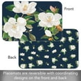 thumbnail image 2 of CounterArt "Magnolia In Bloom" 4-Pack Reversible Plastic Tabletop Placemat, 2 of 7