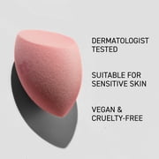 Real Techniques Miracle Powder Makeup Sponge, for Loose Powder, Pink, for Adults, 1 Count