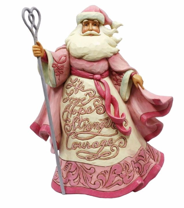 Jim Shore Breast Cancer Awareness Ornament