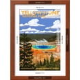 thumbnail image 3 of Yellowstone National Park  Grand Prismatic Spring, Framed Art Print Wall Art by Lantern Press Sold by Art.Com, 3 of 6