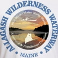thumbnail image 3 of CafePress - Allagash Wilderness Waterway T Shirt - Fitted T-Shirt, Vintage Fit Soft Cotton Tee, 3 of 4