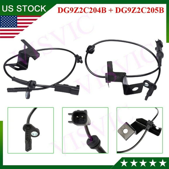 1 Pair Front ABS Wheel Speed Sensor for Lincoln MKZ 2013 2014 15 16 17 18 19 20