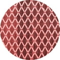 thumbnail image 1 of Ahgly Company Indoor Round Abstract Red Modern Area Rugs, 7' Round, 1 of 4