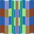 thumbnail image 1 of Ahgly Company Machine Washable Indoor Square Transitional Viola Purple Area Rugs, 7' Square, 1 of 7