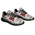 thumbnail image 6 of Have A Holly Jolly ChriStas Shoes Sneakers Black Size 13, 6 of 7