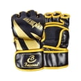 thumbnail image 3 of Guantes MMA Entrenamiento  Guantes de boxeo Guantes de lucha Entrenamiento abiertas Aureato negro Cola  Guantes de boxeo, 3 of 8
