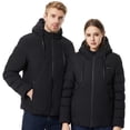 thumbnail image 3 of Chaleco autocalentado de 11 áreas para hombre y mujer, chaqueta térmica USB, ropa de abrigo lavable para acampar, Invierno, 3 of 4