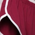 thumbnail image 5 of Sport Shorts for Women Athletic Yoga Running Workout Shorts Lounge Short Pants Fitness Short Pant with Pockets Pajama Bottoms Sleeping Pants Wine Red M, 5 of 13