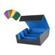thumbnail image 5 of Caja para guardar barajas de cartas coleccionables. Capacidad para más de 1800 cartas. Azul, 5 of 9