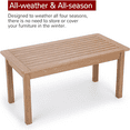 AllWeather Outdoor Coffee Table HIPS Patio Coffee Tables for Outdoor