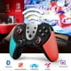 thumbnail image 2 of Wireless Pro Controller Compatible with Switch/Switch Lite/Switch OLED - Premium Joypad for Video Games (Blue/Red), 2 of 4