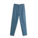 thumbnail image 1 of Pantalones TRAF para mujer, pantalones negros Beige de cintura alta para mujer, ropa de oficina, ropa de calle, pantalones Y2k, pantalones de moda para mujer primavera 2022 Deng Xun unisex, 1 of 2