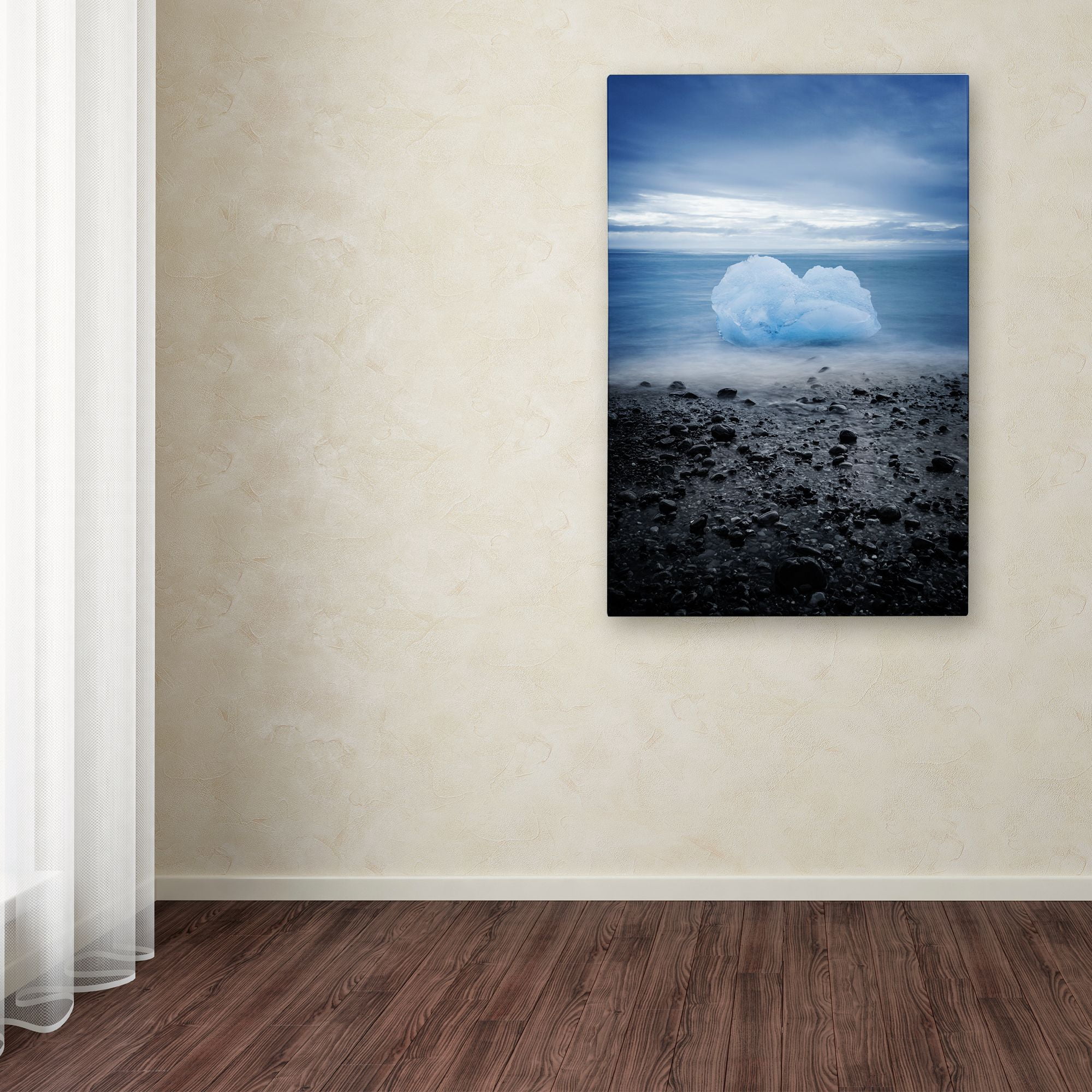 Trademark Fine Art 'Cotton Blue' Canvas Art by Philippe Sainte-Laudy