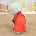 thumbnail image 4 of Ropa de mascotas Vestido transpirable Faldas China tradicional Mascotas Ropa Cheongsam Disfraces de moda Suministros de moda XL rojo Kearding PT000677-05, 4 of 7