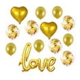 thumbnail image 1 of Fiudx Bandera Decorativa de San Valentín, Diseño Romántico de Corazón con Purpurina, Elegante Decoración para Fiestas, Perfecta para Tartas o Mesas de Frutas, Decoración de Dormitorio y Oficina, Jueg, 1 of 1