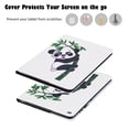 thumbnail image 4 of iPad Air 2 Case, Allytech PU Leather Lightweight Stand Cover Wallet Case with Card/ Cash Slots for Apple iPad Air 2 (Model:A1566, A1567), Panda & Bamboo, 4 of 6