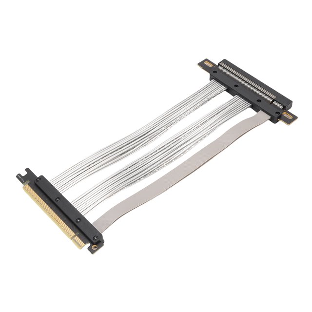 PCIE 5.0 Riser Cable, PCIE 5.0 16X Riser Cable Fit for WRX80 90E RTX4090 5090 RX8900 RX7900XTX GPU 128GB s Gen 5GPU Graphics Card Extension, Versatile Compatibility