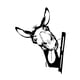thumbnail image 1 of Arte de metal de burro Kusrkot silueta de animales de jardín estacas para patio de burros, 1 of 8