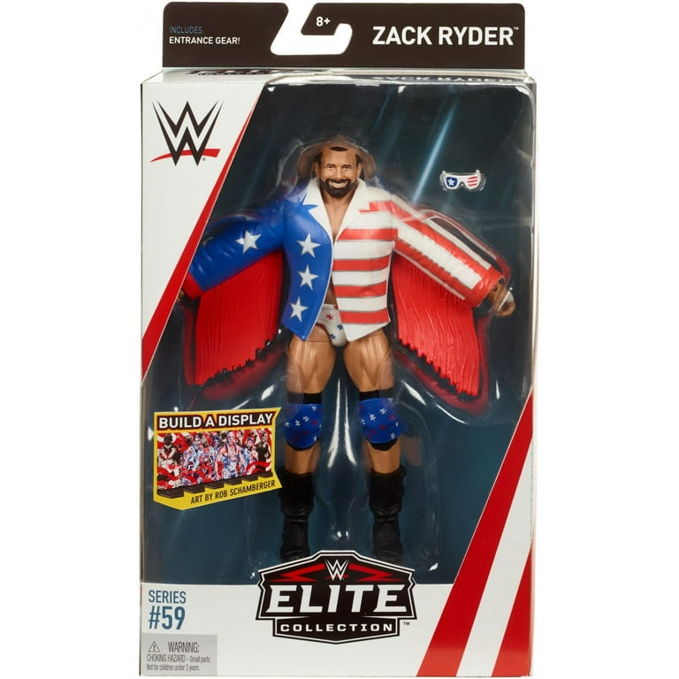 WWE Elite Collection Series # 59 Zack Ryder Action Figure