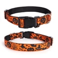 thumbnail image 3 of Collar de nailon para perro, diseño de calabaza, bruja, murciélago, gato, perro, Collar ajustable suave para cachorro, Halloween, Acción de Gracias, 3 of 5