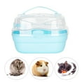 thumbnail image 4 of Jaula Transportadora de Vije para Hámster para animales Pequeños, Plásstico de Primera, Diseño de Espacio Grande, Transpirable Y Segura Con Peso Ligero Portátil para, 4 of 8