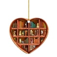 thumbnail image 1 of WREESH Love Pendant Decoration Bookcase Hanging Tag Christmas Tree Pendant Bookcase Hanging Tag Features: Clearance, 1 of 2