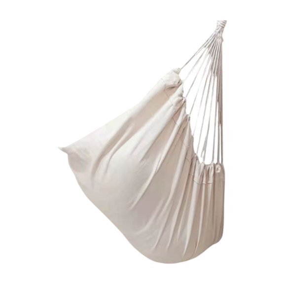 Unique Bargains 1 Pc Durable Hammock for Outdoor White 51.18"x39.37"