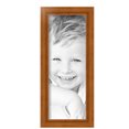 thumbnail image 2 of ArtToFrames 6" x 16" Honey Picture Frame, 6x16 inch Brown Wood Poster Frame (WOM-4097), 3 Pack, 2 of 8