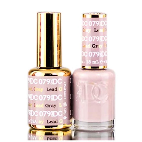 Set de esmalte de uñas DAISY DND DC en tonos morados con glitter