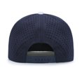 thumbnail image 2 of TOPTIE 6 Panel Trucker Cap Flat Bill Quick Dry Snapback Mesh Back Hip Hop Hat, 2 of 5