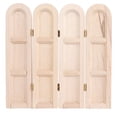thumbnail image 2 of Maison de Poupée Mini Écran en Bois 1:12 Scène Miniature Rétro Modèle de Mobilier Accessoire de Maison de Poupée, 2 of 7
