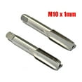 thumbnail image 1 of Lefu 2pcs HSS 10mmx1 Metric Taper and Plug Tap Right Hand Thread M10 x 1mm Pitch, 1 of 9