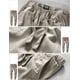 thumbnail image 4 of Pantalones tipo chándal tipo chándal para hombre, algodón blanco roto de 30 pulgadas, 4 of 5