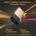 thumbnail image 4 of Carcasa SSD iDsonix M.2 NVMe SATA USB 3.2 Gen 2, 4 of 7