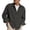 U8-Black, variant on Men's Button Down Shirt Casual Long Sleeve Corduroy Shacket Lightweight Overshirts Untucked Shirts,Gray M